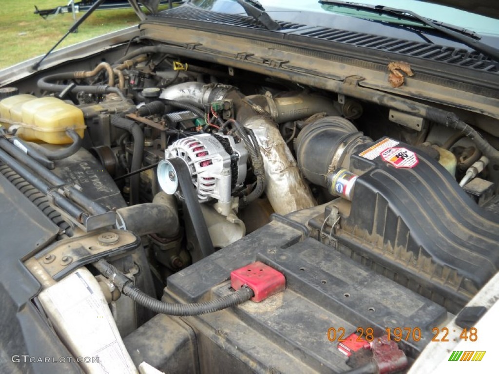 2000 Ford F350 Super Duty XL Regular Cab Chassis 7.3 Liter OHV 16V Power Stroke Turbo Diesel V8 Engine Photo #55113992