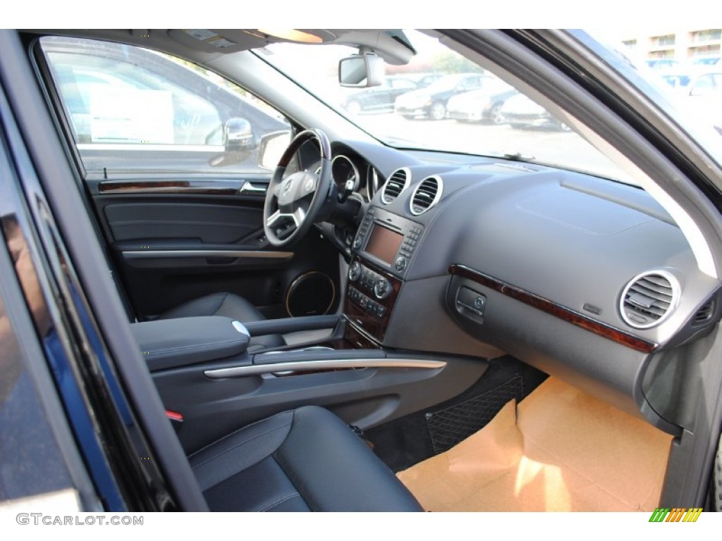 Black Interior 2012 Mercedes-Benz GL 550 4Matic Photo #55114116