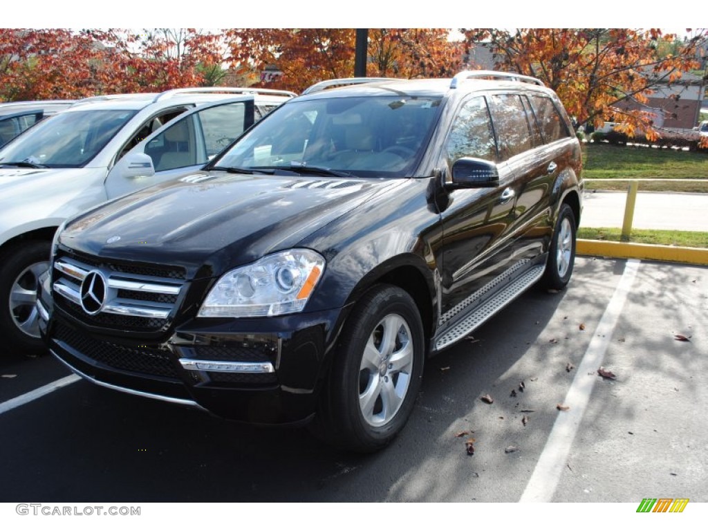 Black 2012 Mercedes-Benz GL 450 4Matic Exterior Photo #55114248