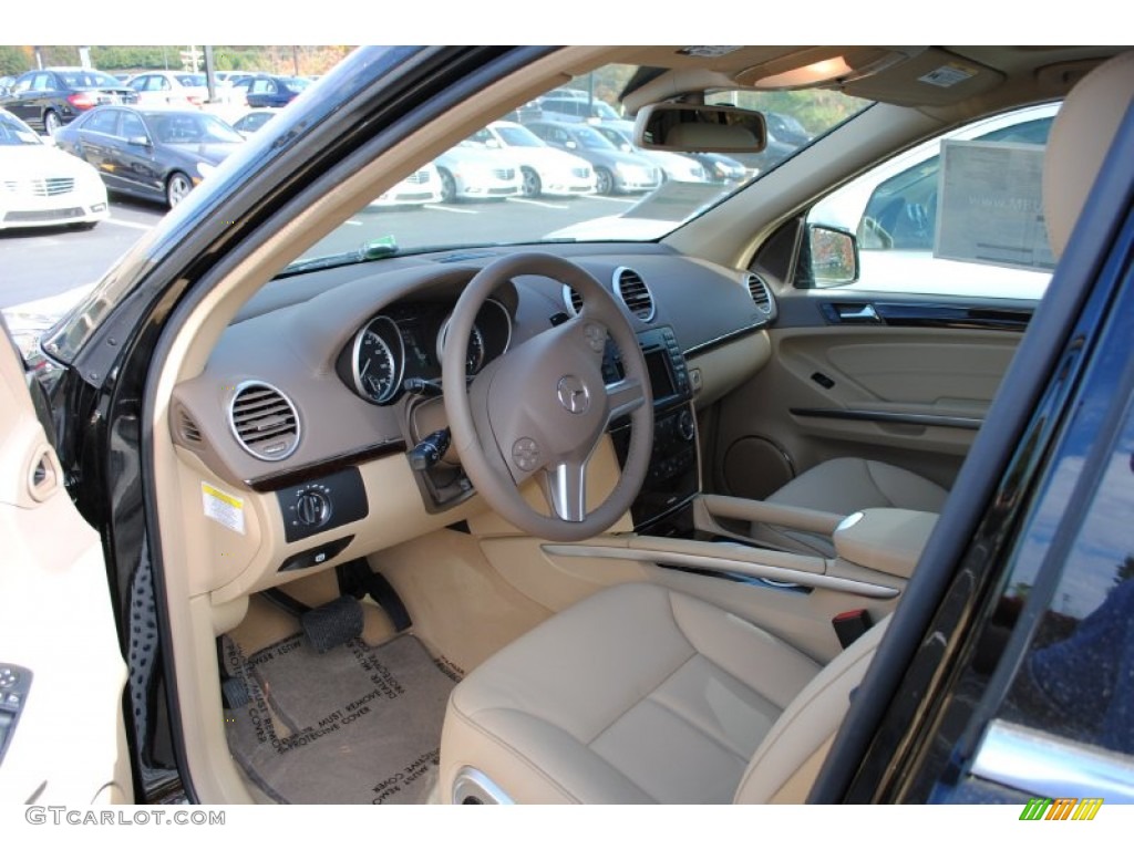 Cashmere Interior 2012 Mercedes-Benz GL 450 4Matic Photo #55114344