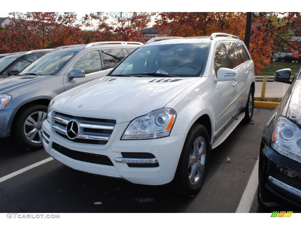 Arctic White 2012 Mercedes-Benz GL 450 4Matic Exterior Photo #55114353