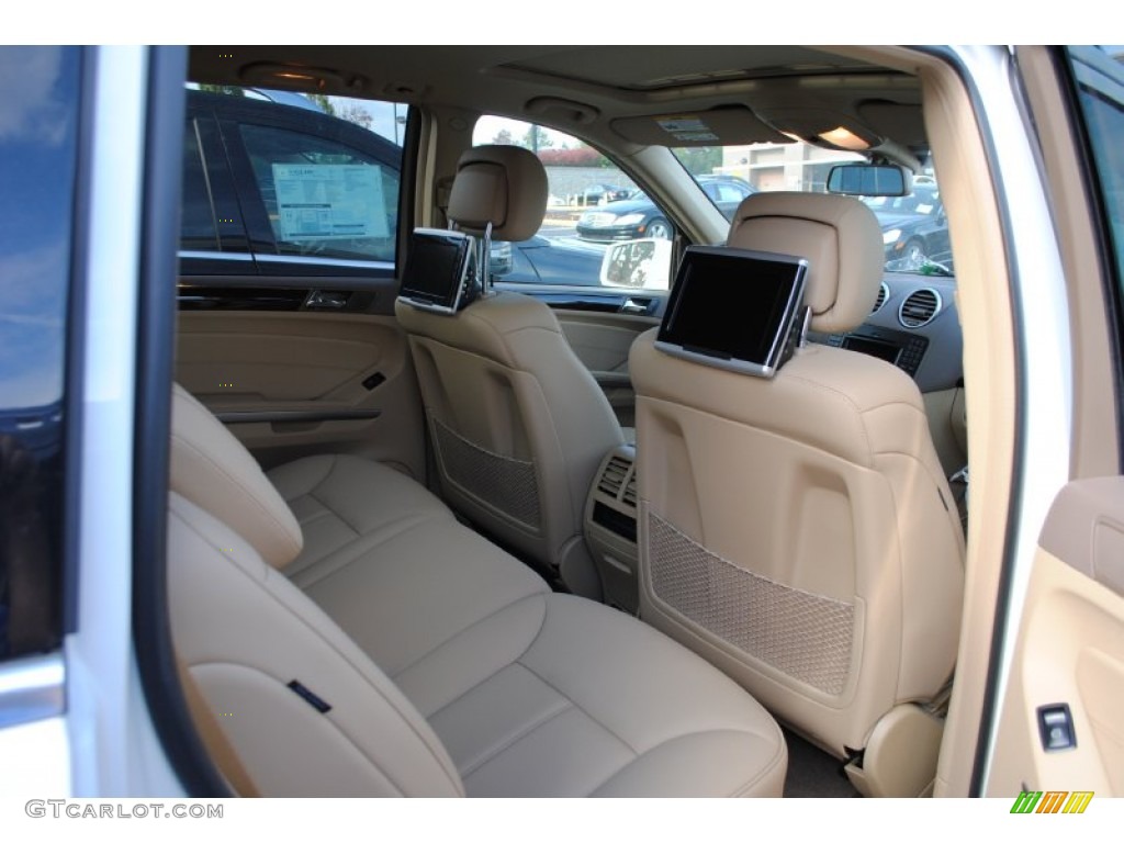 Cashmere Interior 2012 Mercedes-Benz GL 450 4Matic Photo #55114398