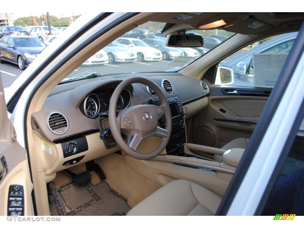 Cashmere Interior 2012 Mercedes-Benz GL 450 4Matic Photo #55114419