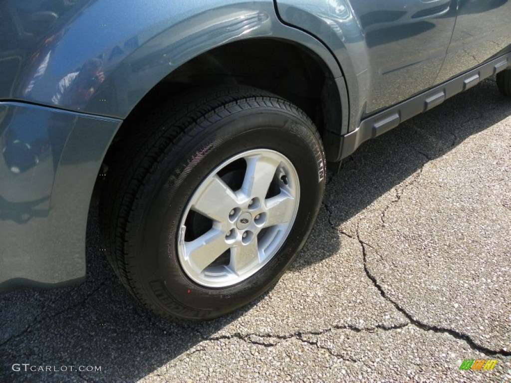 2010 Escape XLS 4WD - Steel Blue Metallic / Stone photo #6