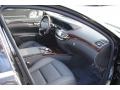 Black 2012 Mercedes-Benz S 550 Sedan Interior Color