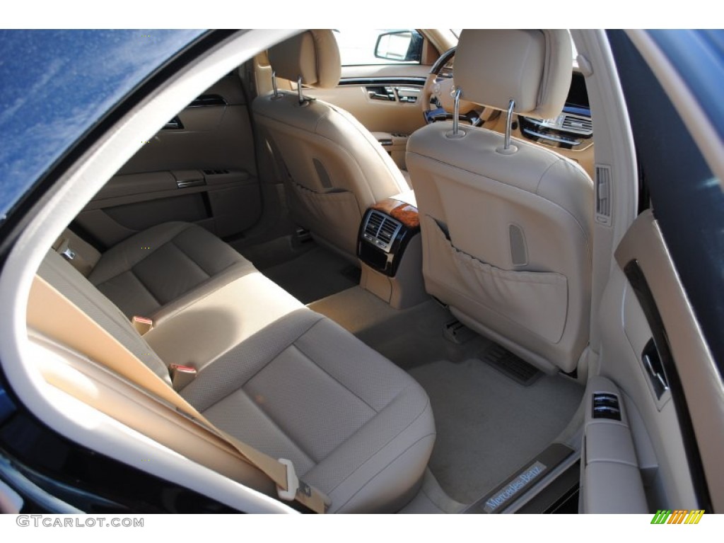 Cashmere/Savanna Interior 2012 Mercedes-Benz S 550 Sedan Photo #55114764