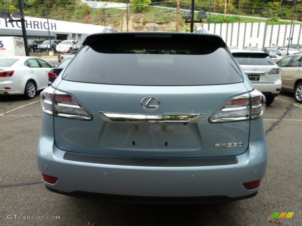 2012 RX 350 AWD - Cerulean Blue Metallic / Parchment photo #3