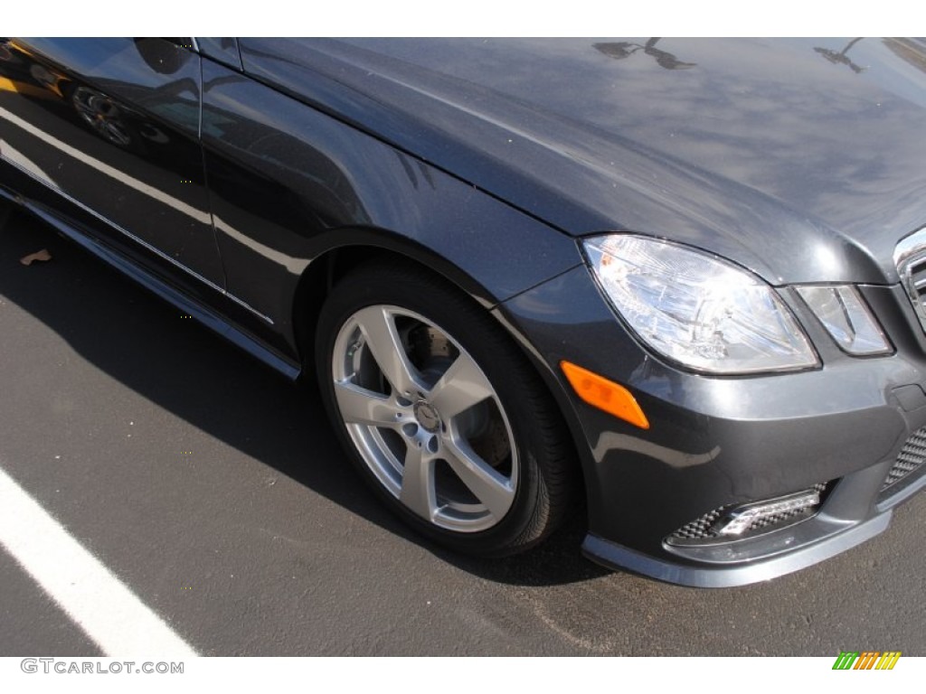 2011 E 350 Sedan - Steel Grey Metallic / Black photo #4
