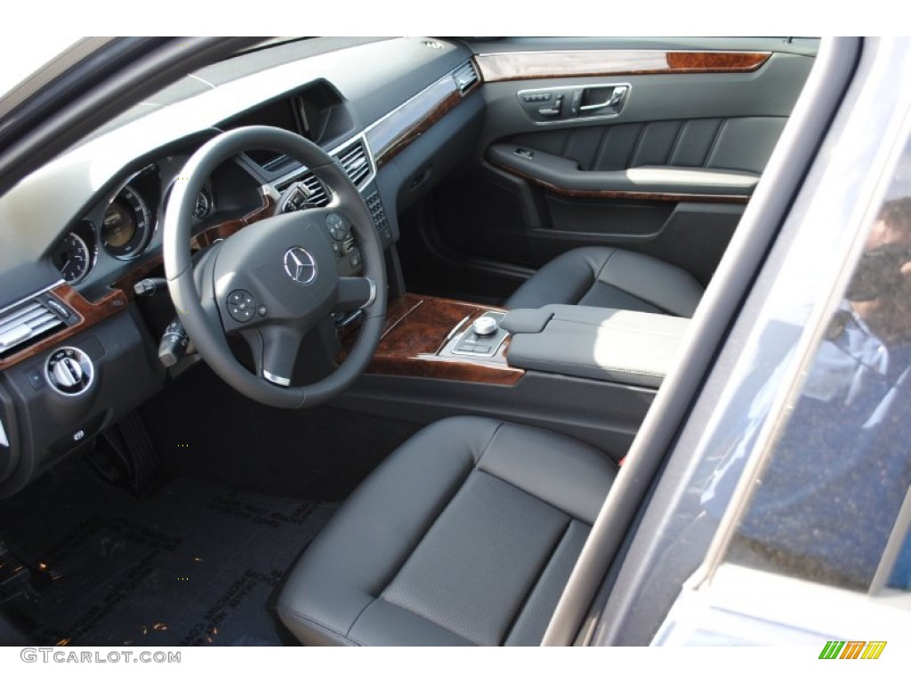 2011 E 350 Sedan - Steel Grey Metallic / Black photo #7