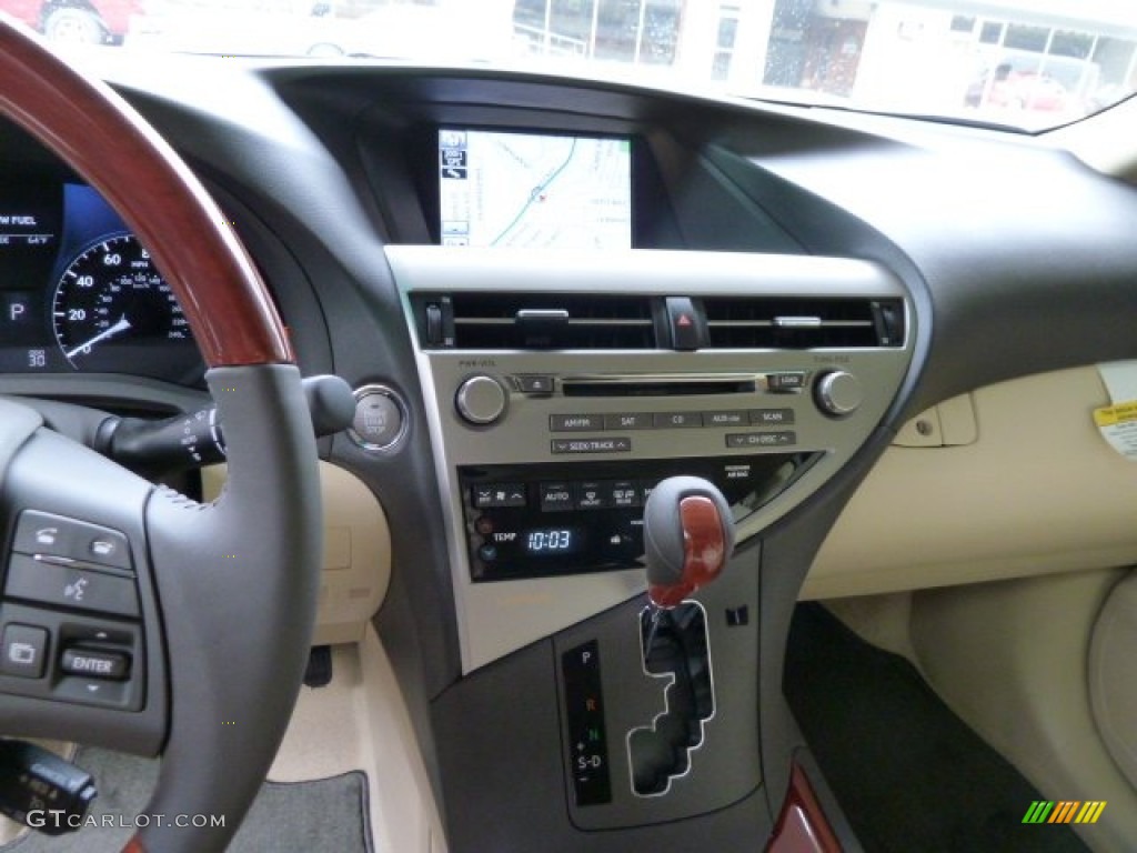 2012 RX 350 AWD - Stargazer Black / Parchment photo #17