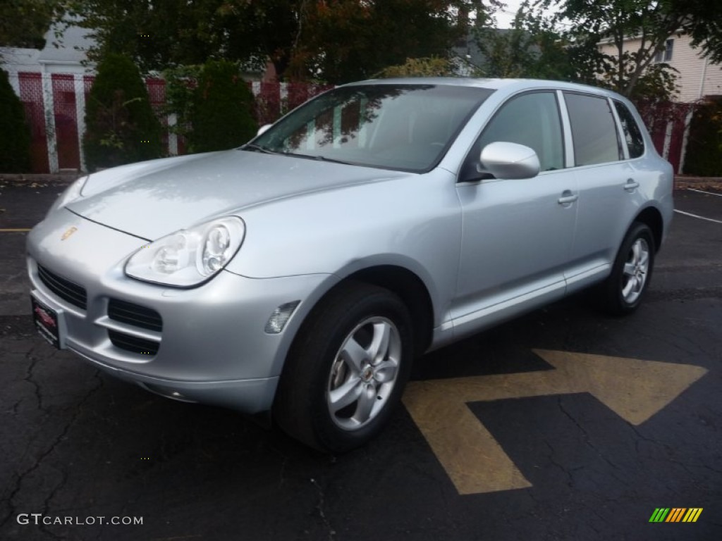 Crystal Silver Metallic 2005 Porsche Cayenne S Exterior Photo #55116396