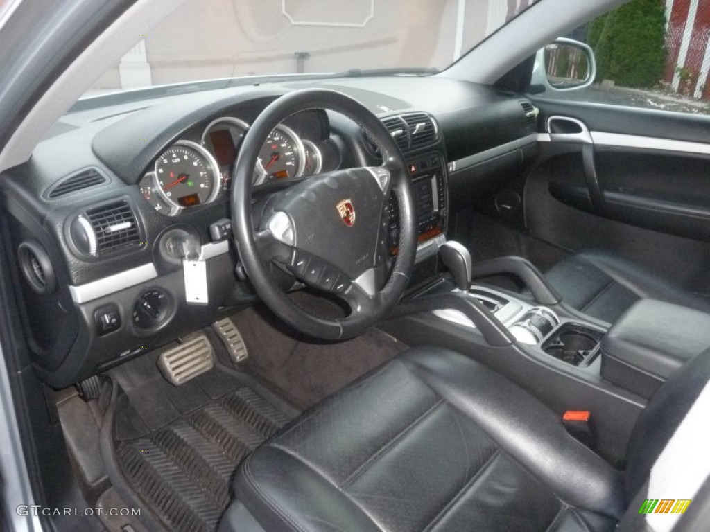Black Interior 2005 Porsche Cayenne S Photo #55116480