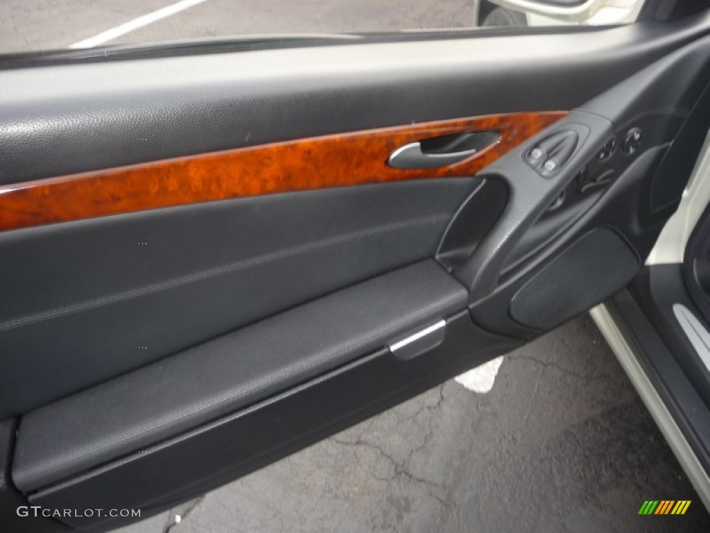 2003 Mercedes-Benz SL 500 Roadster Charcoal Door Panel Photo #55117056
