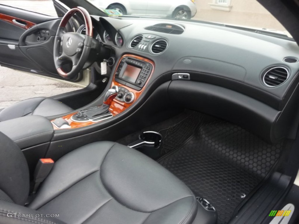 2003 Mercedes-Benz SL 500 Roadster Charcoal Dashboard Photo #55117086