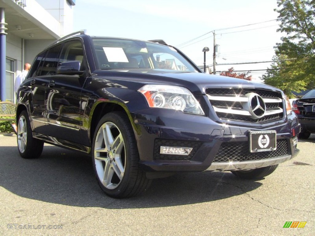 Capri Blue Metallic 2011 Mercedes-Benz GLK 350 4Matic Exterior Photo #55117872