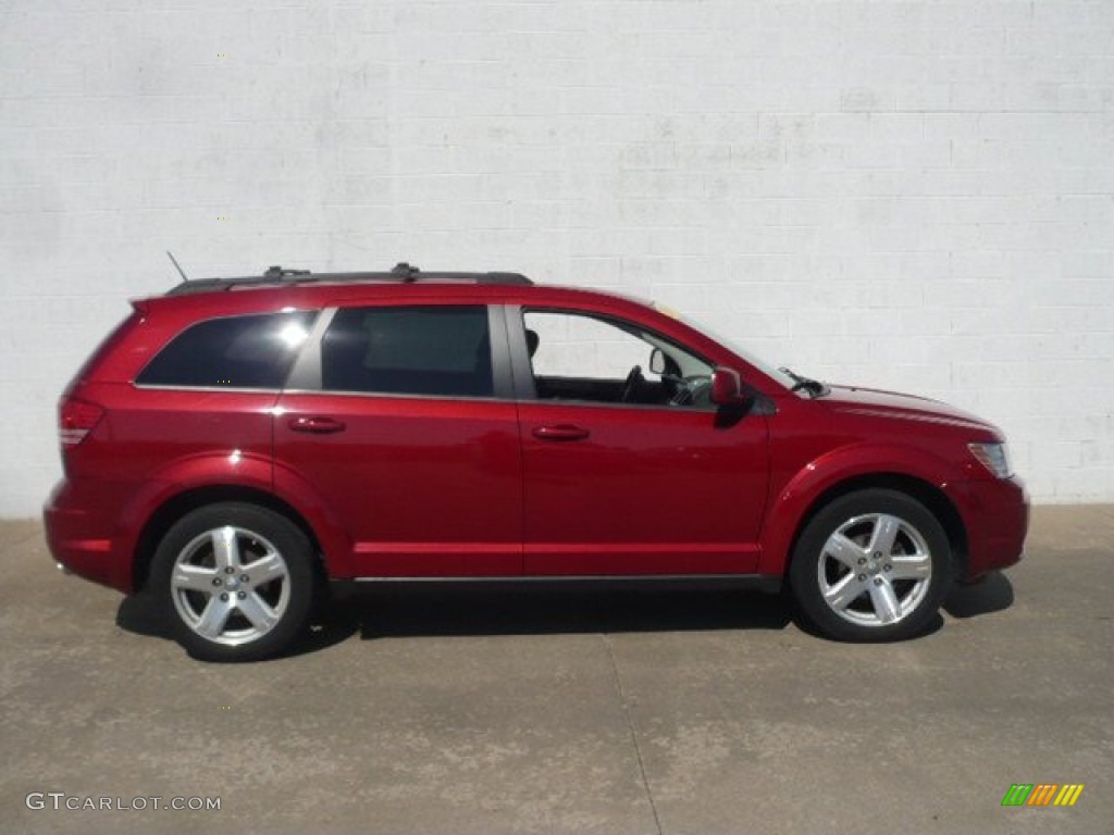 Inferno Red Crystal Pearl 2009 Dodge Journey SXT Exterior Photo #55118187