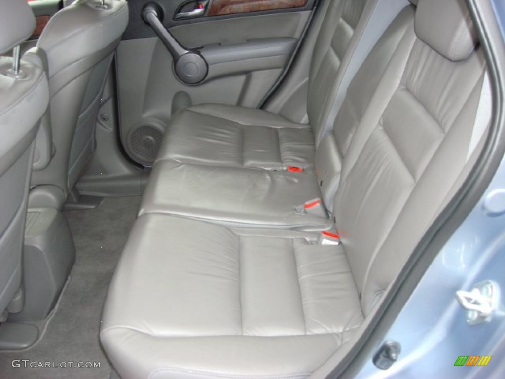 2008 CR-V EX-L - Glacier Blue Metallic / Gray photo #11