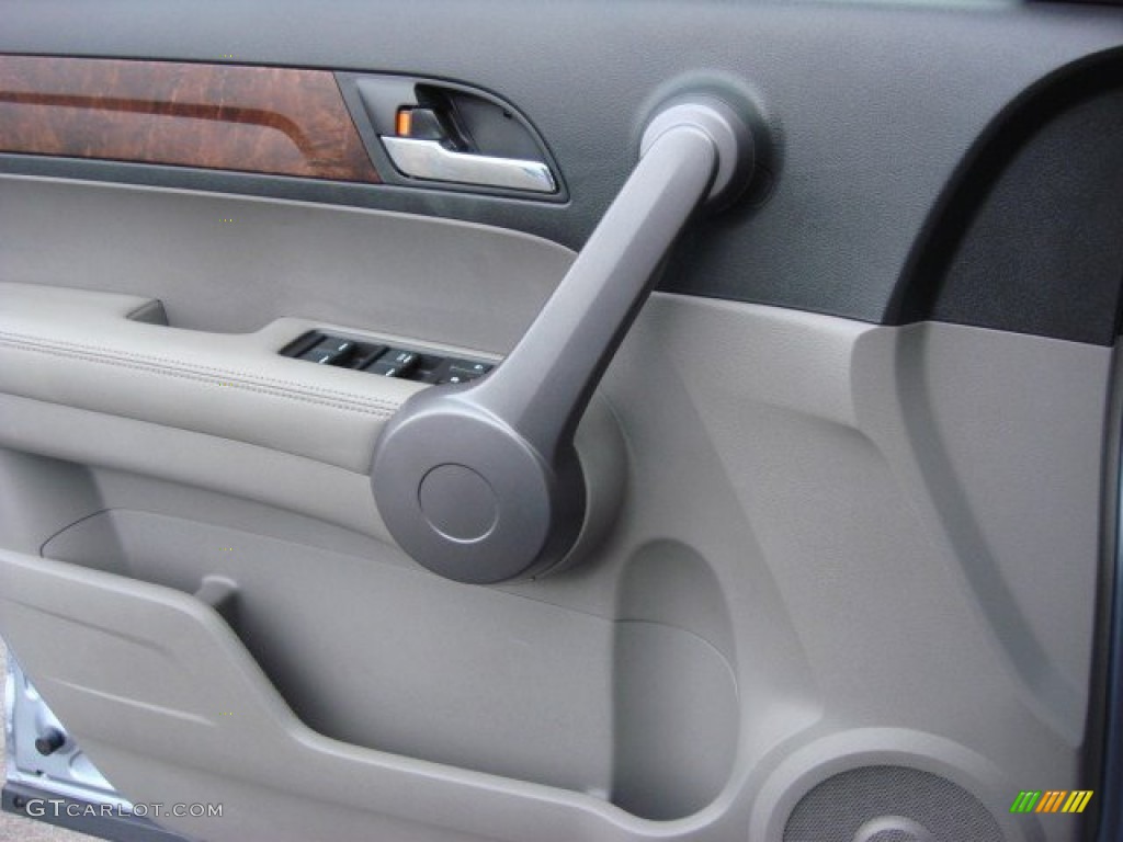 2008 CR-V EX-L - Glacier Blue Metallic / Gray photo #16