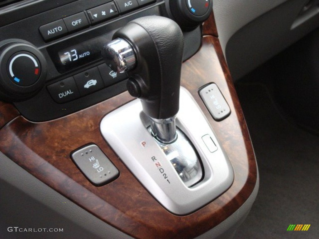2008 CR-V EX-L - Glacier Blue Metallic / Gray photo #21