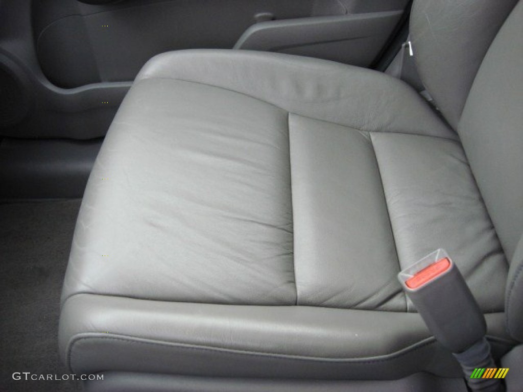 2008 CR-V EX-L - Glacier Blue Metallic / Gray photo #24