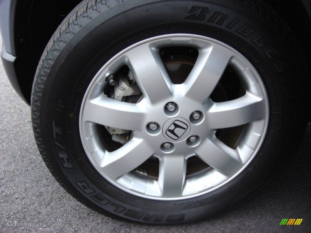 2008 CR-V EX-L - Glacier Blue Metallic / Gray photo #26