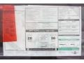  2012 Cooper Hardtop Window Sticker