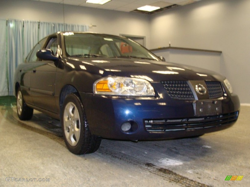 Sapphire Blue Metallic Nissan Sentra