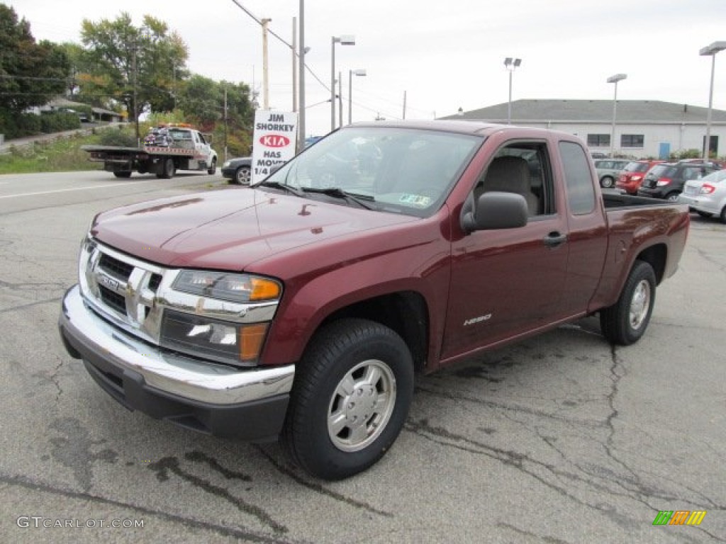 2007 i-Series Truck i-290 LS Extended Cab - Deep Crimson Red Metallic / Medium Pewter photo #7