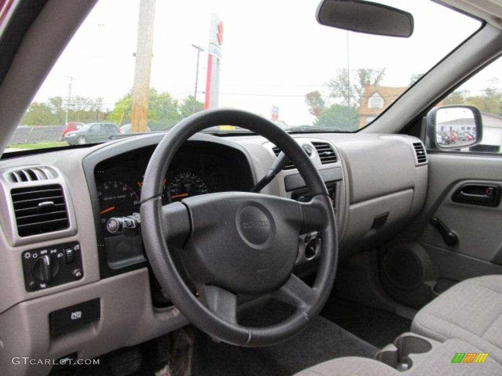 2007 i-Series Truck i-290 LS Extended Cab - Deep Crimson Red Metallic / Medium Pewter photo #9