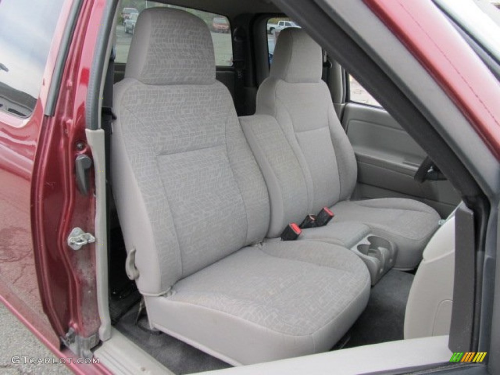 2007 i-Series Truck i-290 LS Extended Cab - Deep Crimson Red Metallic / Medium Pewter photo #11