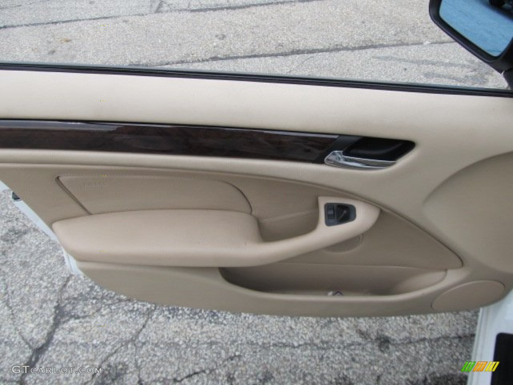 2001 3 Series 325xi Sedan - Alpine White / Sand photo #9