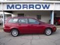 2007 Dark Toreador Red Metallic Ford Focus ZXW SE Wagon  photo #1