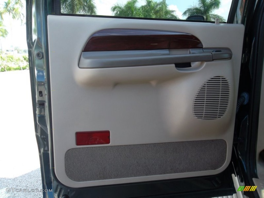 2003 Excursion Limited - Aspen Green Metallic / Medium Parchment photo #19