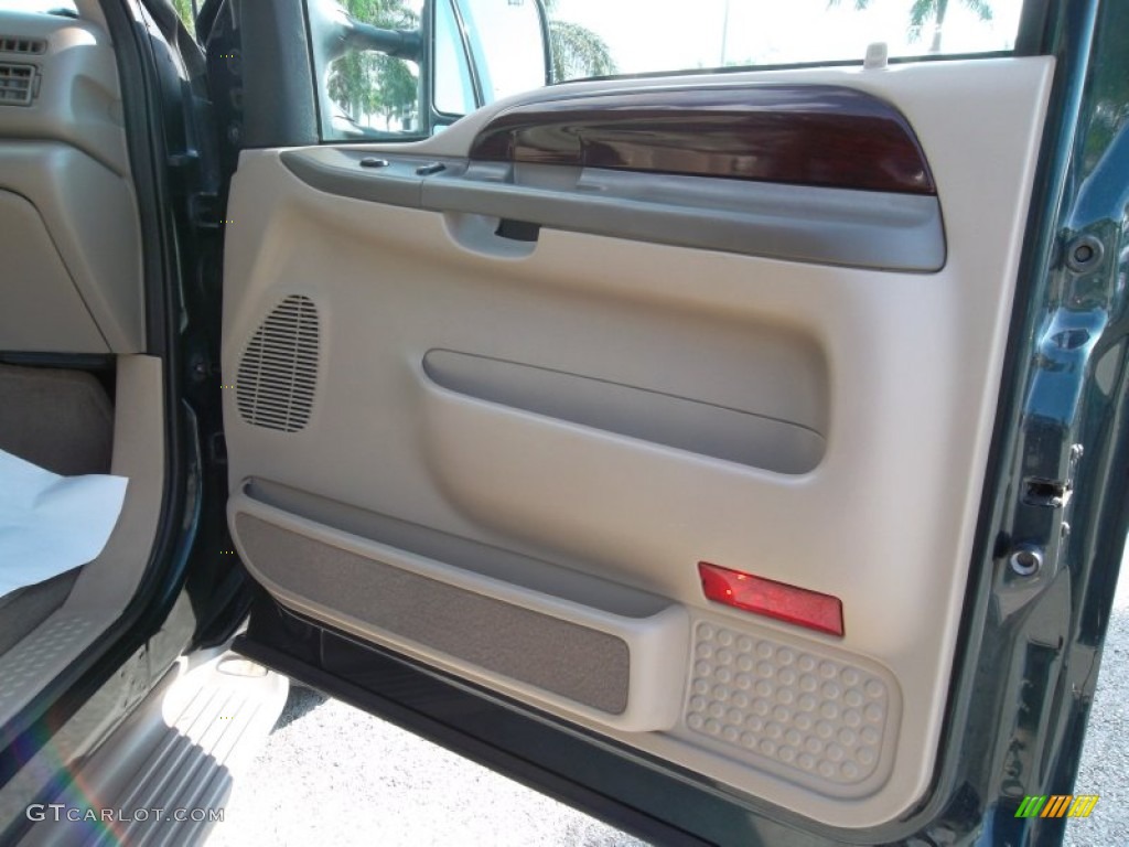 2003 Excursion Limited - Aspen Green Metallic / Medium Parchment photo #20