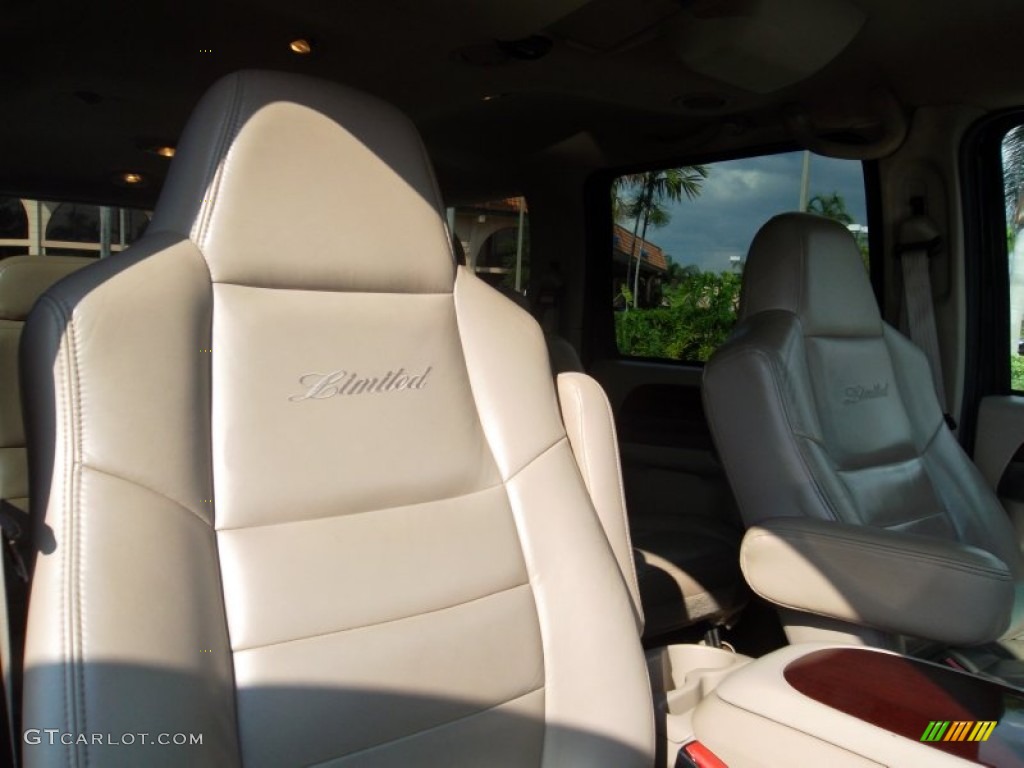 2003 Excursion Limited - Aspen Green Metallic / Medium Parchment photo #22