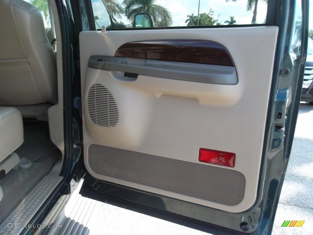 2003 Excursion Limited - Aspen Green Metallic / Medium Parchment photo #23