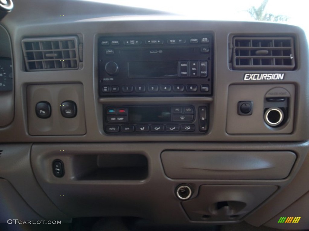 2003 Excursion Limited - Aspen Green Metallic / Medium Parchment photo #30