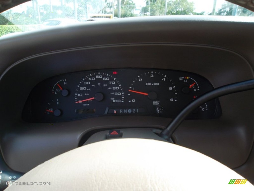 2003 Excursion Limited - Aspen Green Metallic / Medium Parchment photo #35