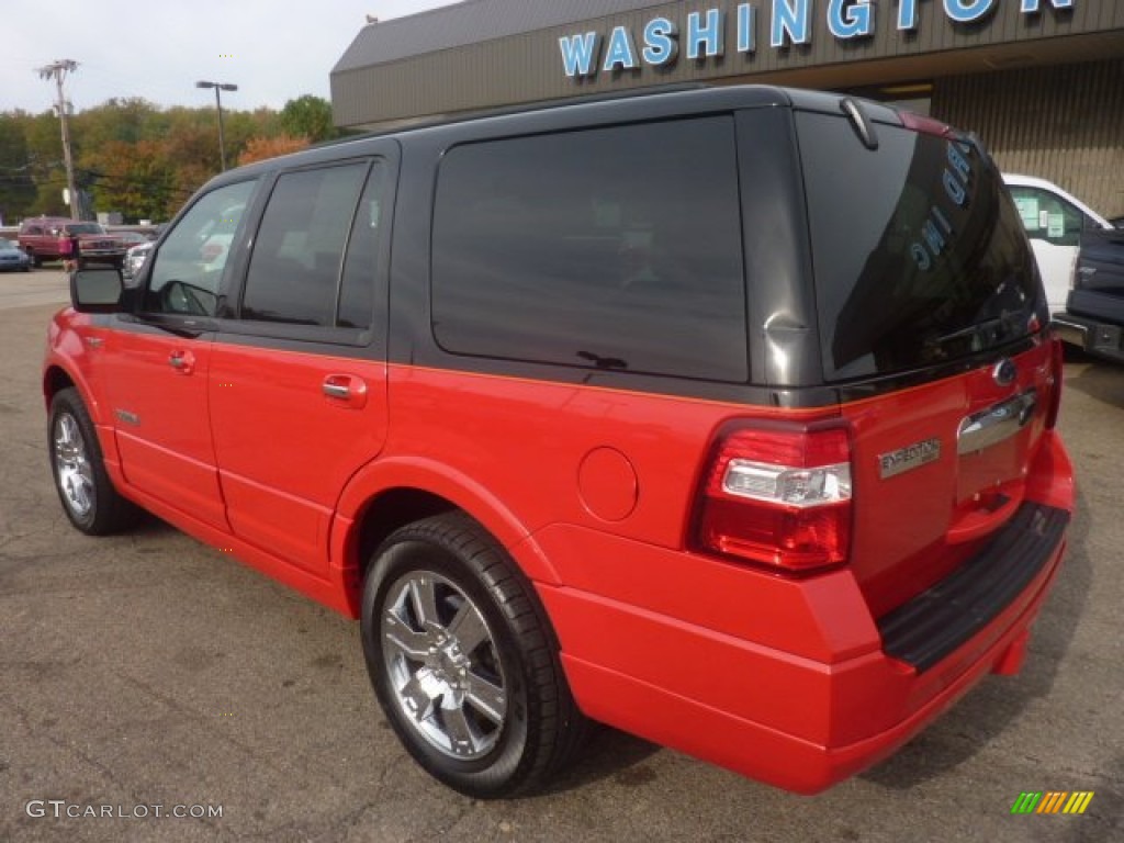 2008 Expedition Funkmaster Flex Limited 4x4 - Colorado Red/Black / Charcoal Black/Red photo #2