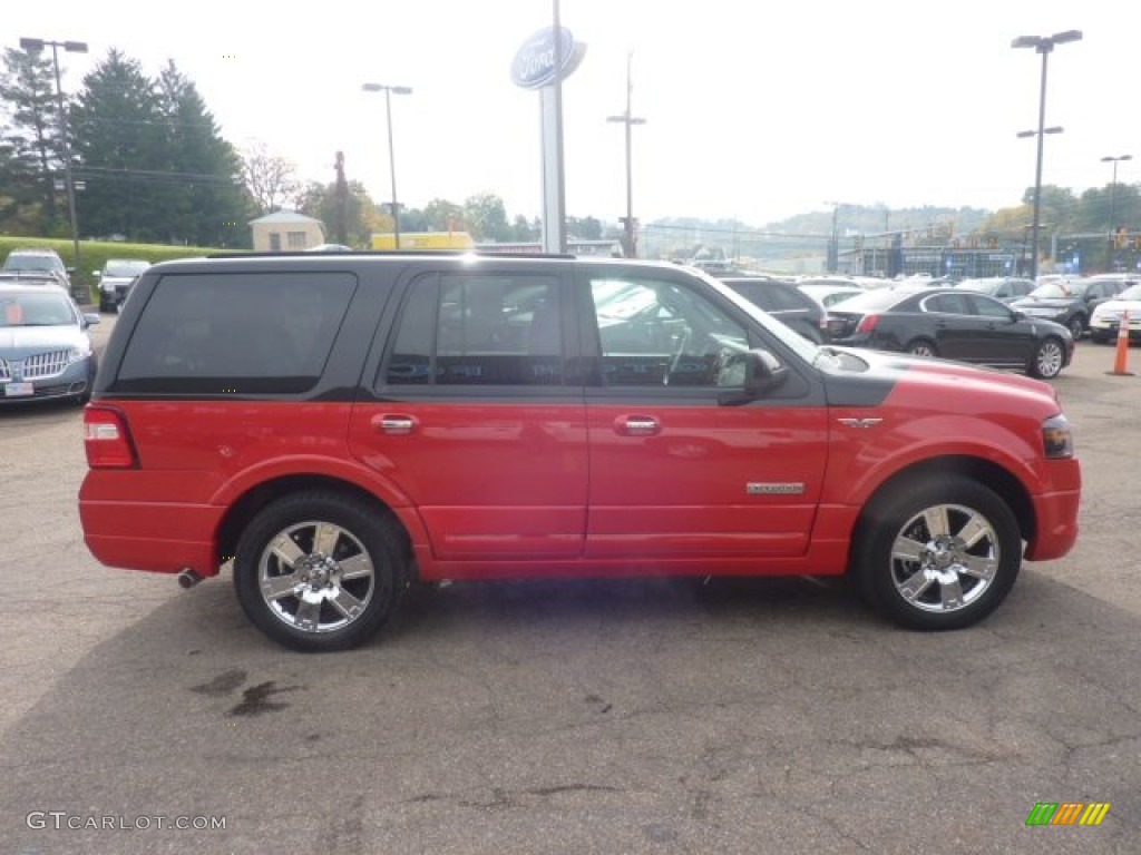 2008 Expedition Funkmaster Flex Limited 4x4 - Colorado Red/Black / Charcoal Black/Red photo #5