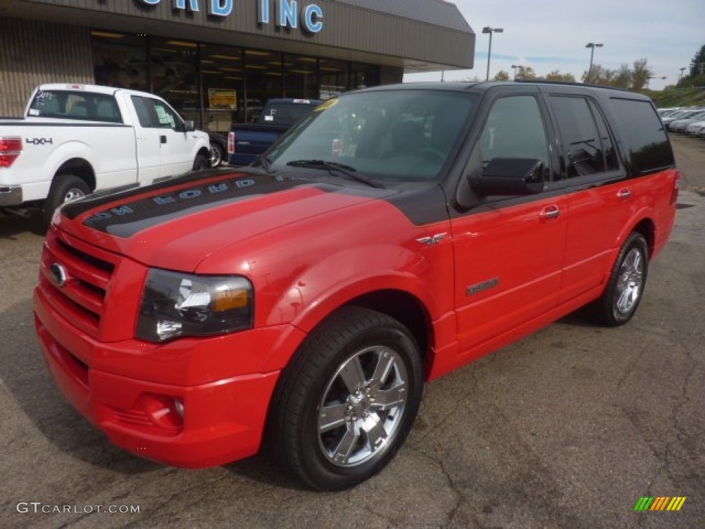 2008 Expedition Funkmaster Flex Limited 4x4 - Colorado Red/Black / Charcoal Black/Red photo #8
