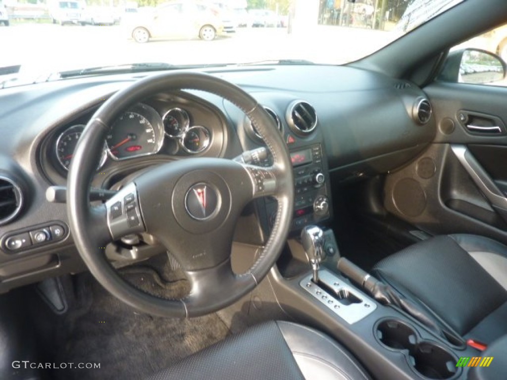 2008 Pontiac G6 GT Convertible Ebony Black Dashboard Photo #55127109
