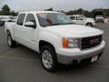 2008 Summit White GMC Sierra 1500 SLE Crew Cab  photo #5