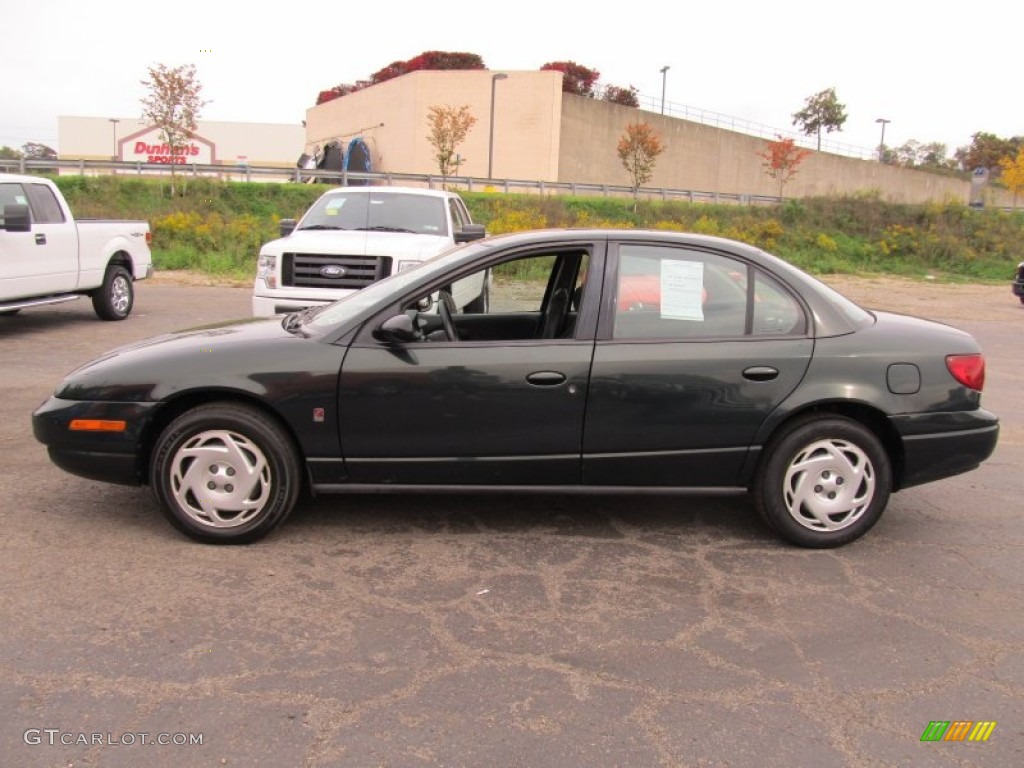 Green 2001 Saturn S Series SL2 Sedan Exterior Photo #55127703