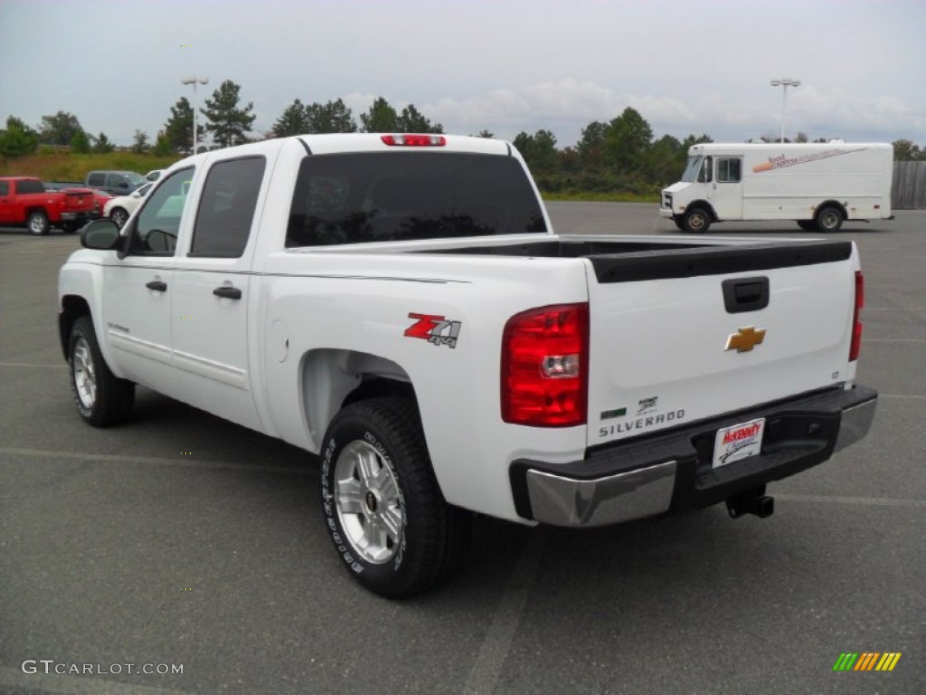 2012 Silverado 1500 LT Crew Cab 4x4 - Summit White / Ebony photo #2