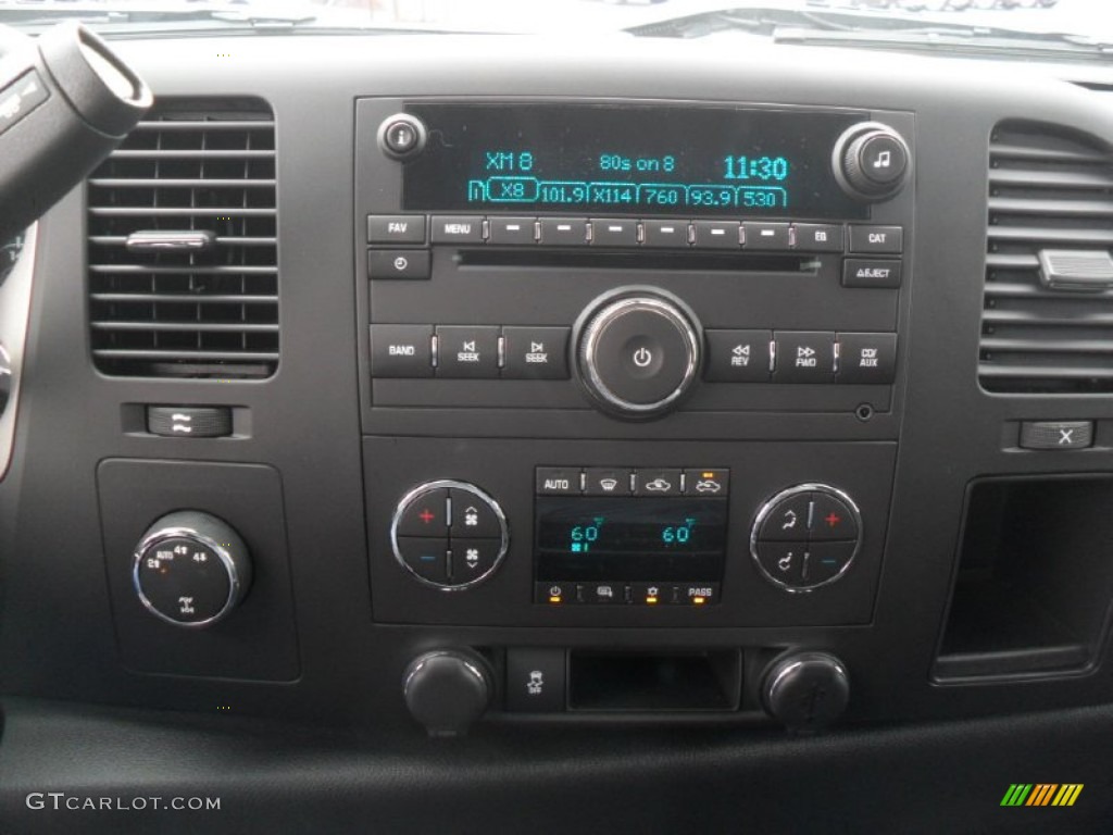 2012 Chevrolet Silverado 1500 LT Crew Cab 4x4 Controls Photo #55129158