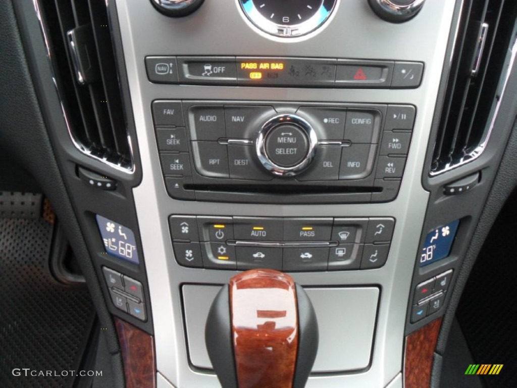 2012 CTS 4 AWD Coupe - White Diamond Tricoat / Ebony/Ebony photo #12