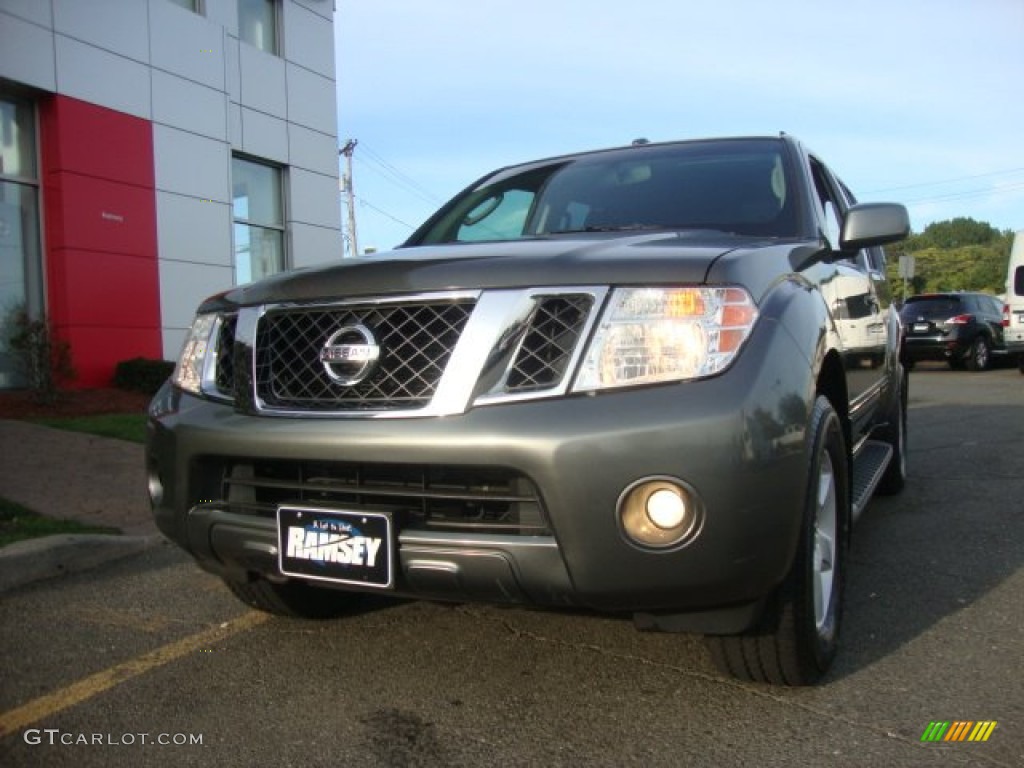 2008 Pathfinder SE 4x4 - Storm Gray / Graphite photo #1