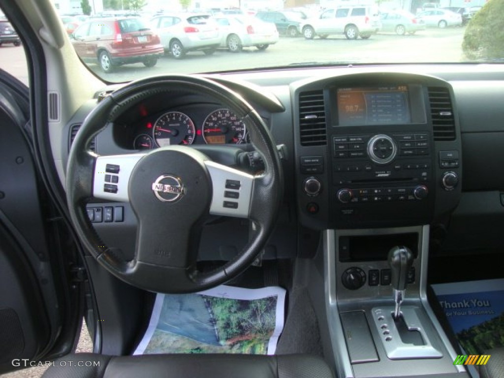 2008 Pathfinder SE 4x4 - Storm Gray / Graphite photo #14