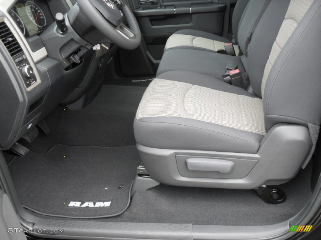 Dark Slate Gray/Medium Graystone Interior 2012 Dodge Ram 1500 Express Regular Cab Photo #55131624